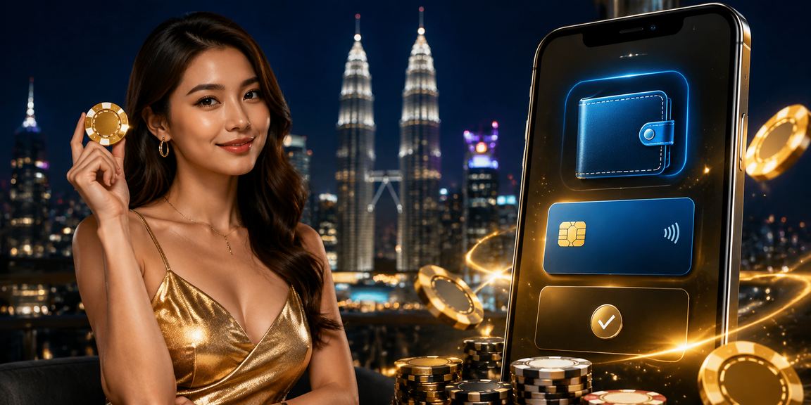 Pengguna Malaysia mengakses jackpot 3030 melalui telefon pintar di Kuala Lumpur