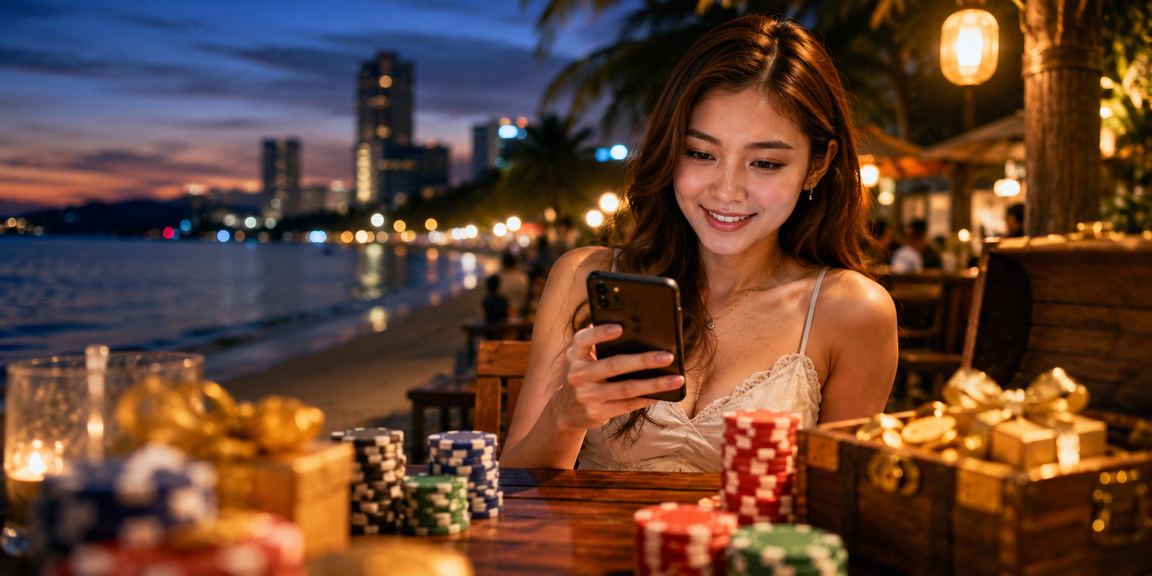 Pengguna Malaysia membuat deposit dan bertaruh sukan melalui telefon di Penang